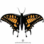 Vlinder illustraties in kleur