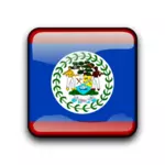 Belize vektor flagg-knappen