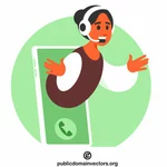 Call center operator tech