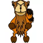 Camello de dibujos animados
