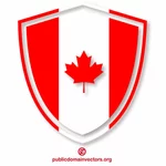 Canadian flag emblem
