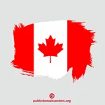 Kanadas målade flagga