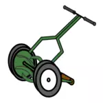 Cartone animato Push Reel Lawn Mower