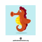 Kreslený mořský koník