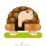 Turtle cartoon vector graphics
