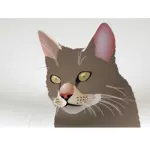 Векторное изображение кошки