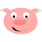 Cap de porc pe