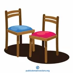 2つの椅子