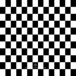 Schwarz-Weiß kariertes Muster