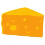 Fetta di formaggio cheddar