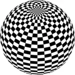 チェス盤の球