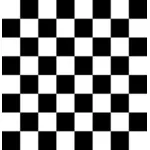 체스판 벽지