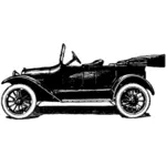 Vintage voertuig vector afbeelding