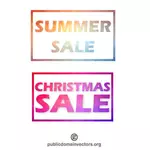 Christmas sale banner