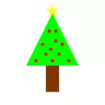 شجرة عيد الميلاد بسيطة