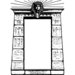 Klasik Egptian çerçeve