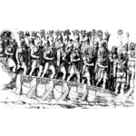 Soldiers marching image