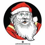 Santa Claus porträtt
