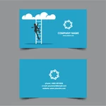 Carte de vizită a companiei cloud