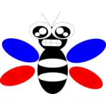 Tecknad bild av en fluga