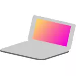 Grafika wektorowa ikona laptopa