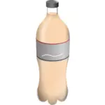 Coke PET bottle vector drawing