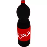 Cola fles vectorillustratie