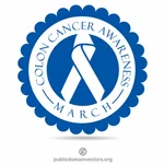 Cinta azul contra el cáncer de colon