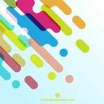 Colored lines abstract graphics