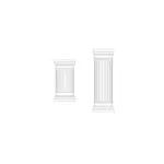 Immagine vettoriale di colonne di marmo