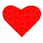 Jigsaw heart