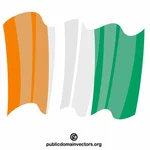 Bandeira de agitação da Costa do Marfim
