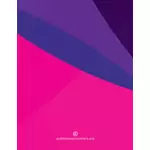 粉色和紫色的页面设计