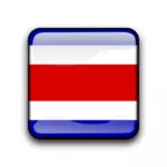 Pulsante di bandiera del Costa Rica