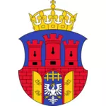 Vector image of coat of arms of Cracow City