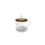 咖啡杯和飞碟