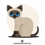 וקטור חתול חמוד