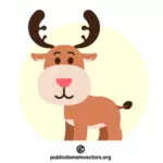 Roztomilý malý jelen