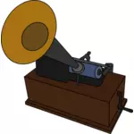 蓄音機のベクター画像