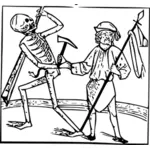Medieval death dance