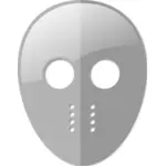 Fencing mask vector image