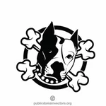 Logotipo da loja do animal de estimação