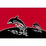 קפיצות דולפין טנדם