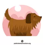 Haariger Hund
