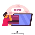 Donation concept