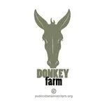 Donkey's head