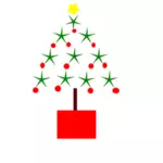 Рождественская елка простой вектор