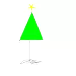 Grafis sederhana pohon Natal