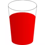 Vector clip art of red punch