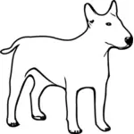Prediseñadas Terrier cartoon vector